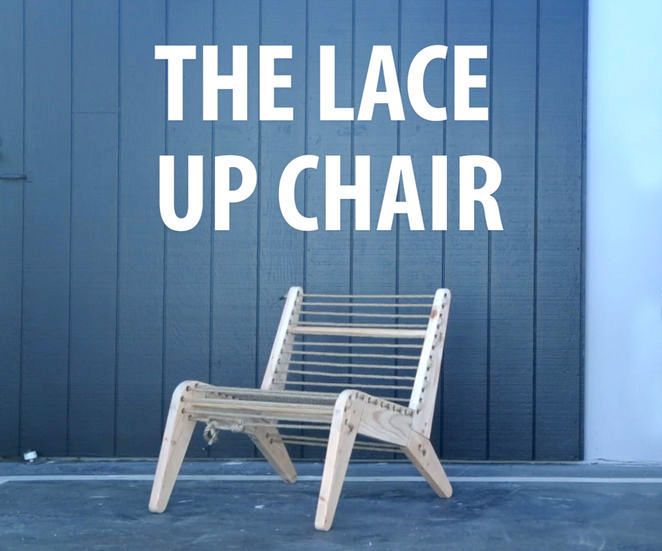 Lace-Up Chair