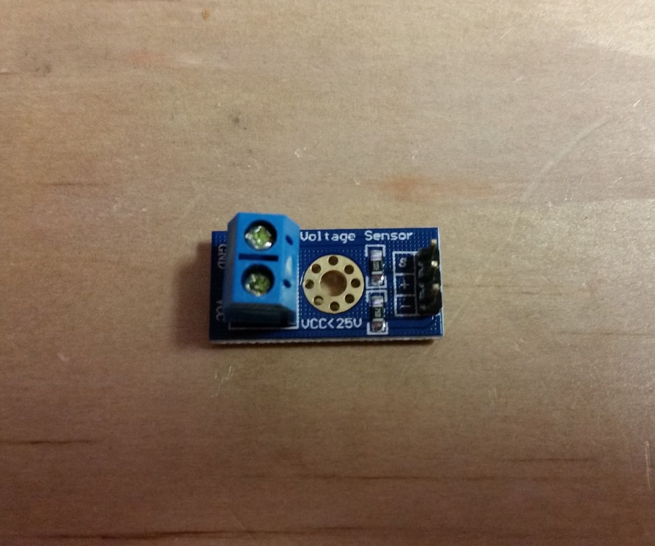 Arduino Voltage Sensor 0-25V