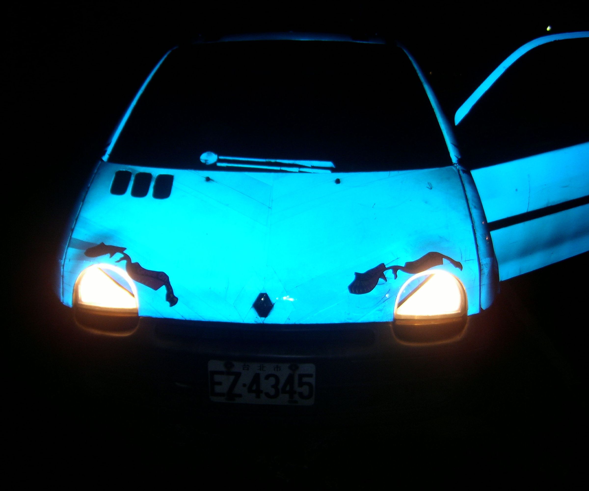 Retroreflective material on your car within 20 USD
