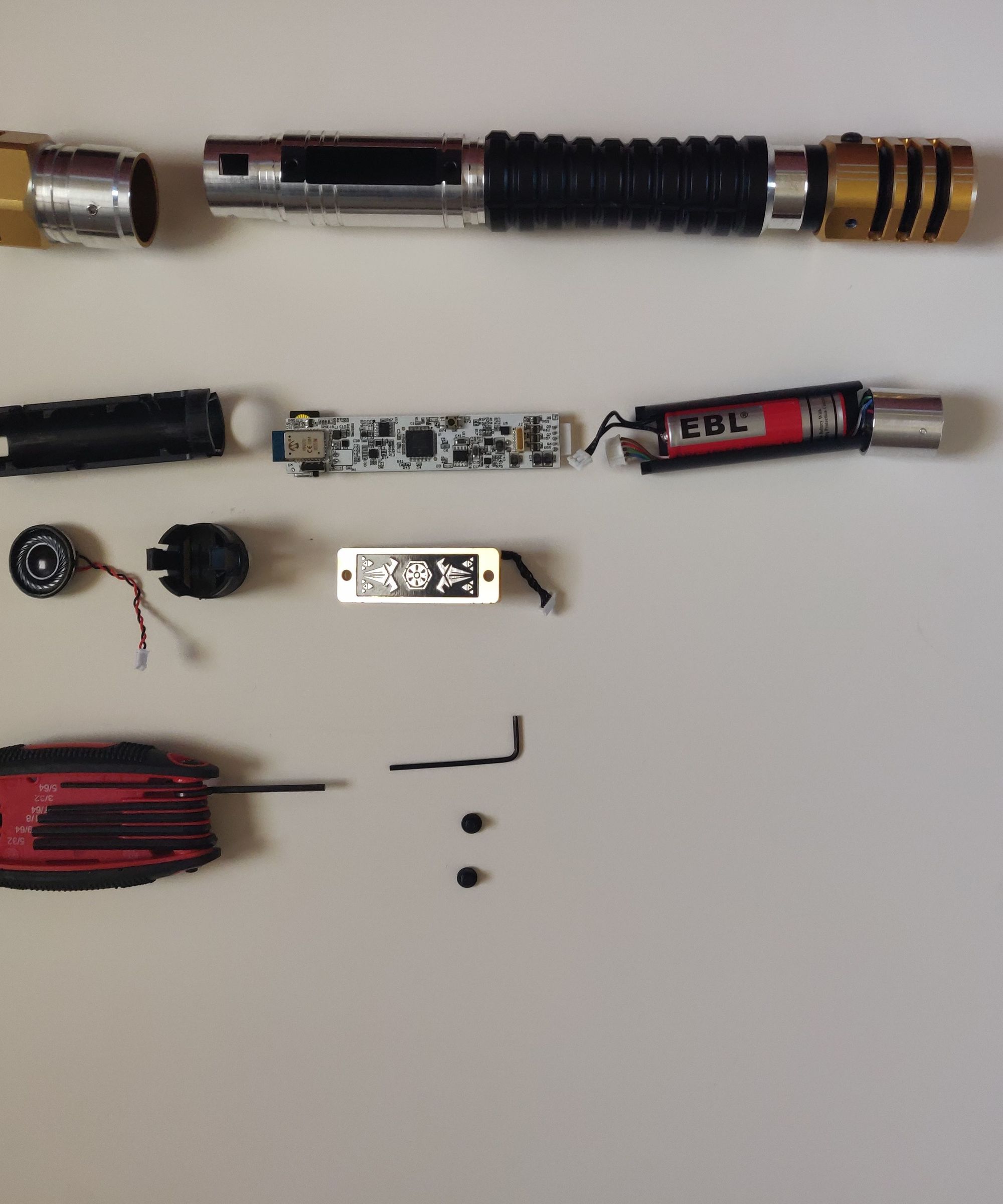 Remnant Smart Saber Disassembly and Speaker Replacement 