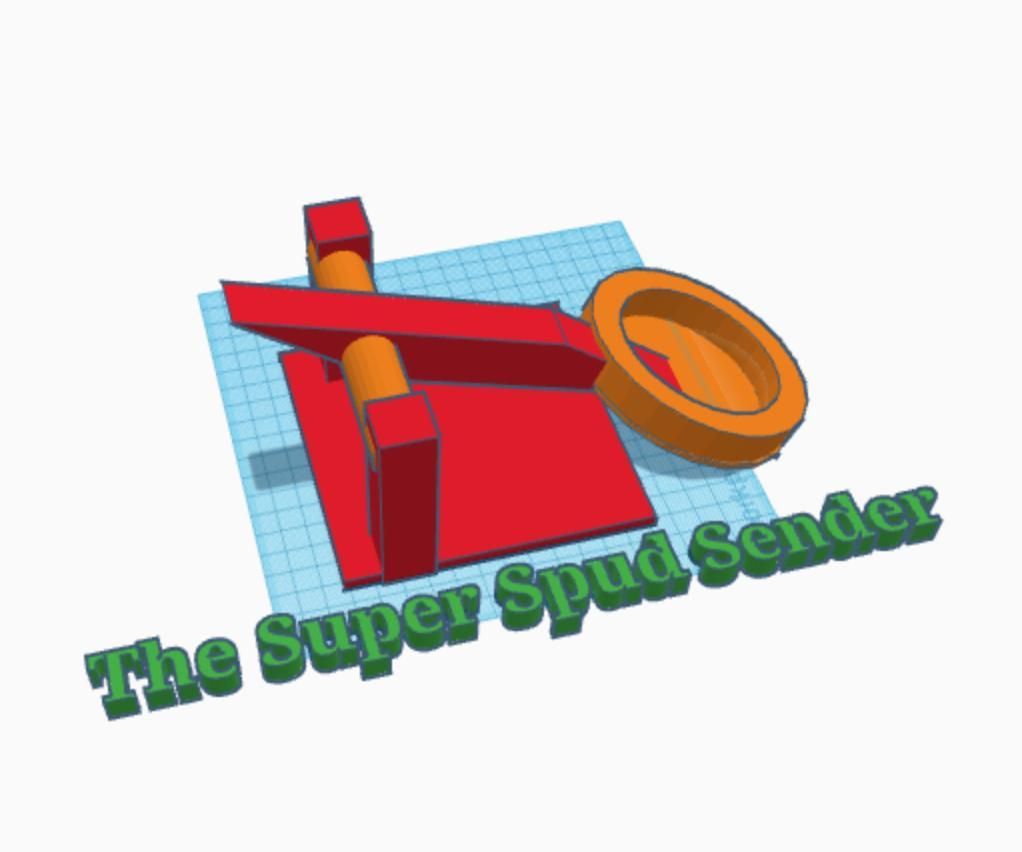 TinkerCAD - the Super Spud Sender