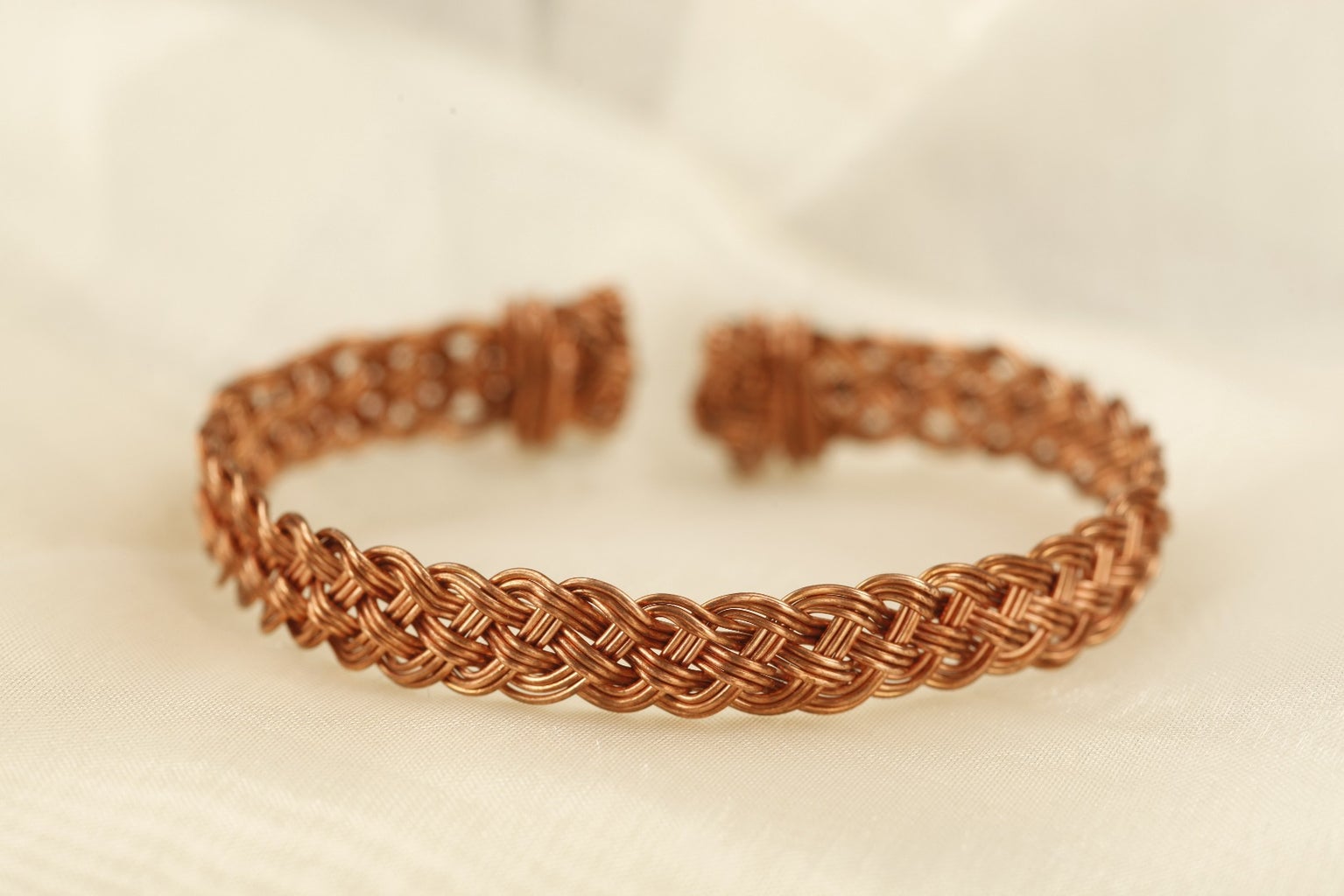 Woven copper bracelet Outlet