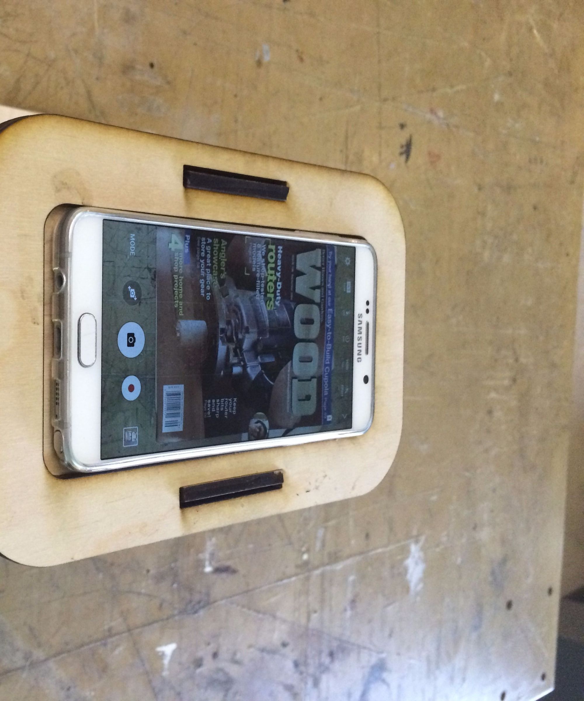 Portable Copier / Projector Using Smartphone (Made in TechShop Detroit)