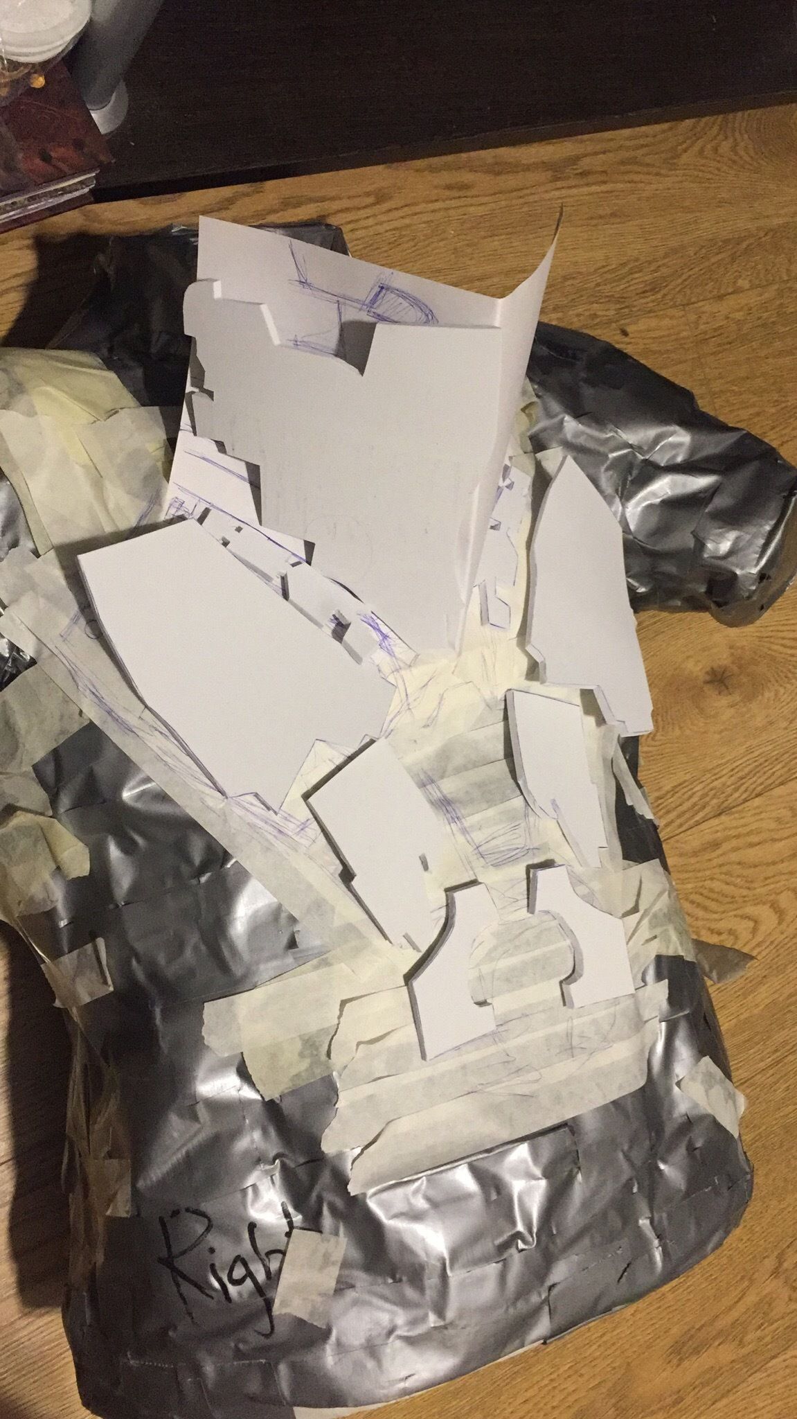 ​Manufacture of Back and Frontal Armor