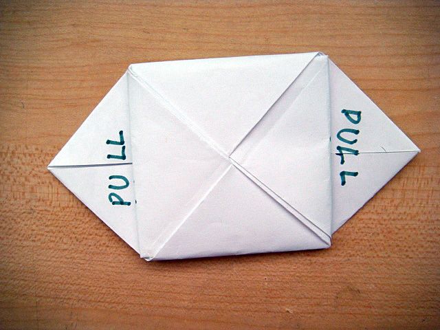 Origami Folding Letters