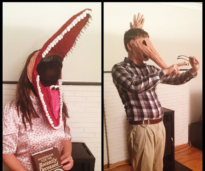 Beetlejuice,The Maitlands, Paper Mache