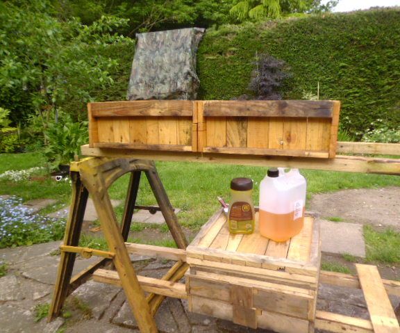 Home Blended Wood Preserver. 