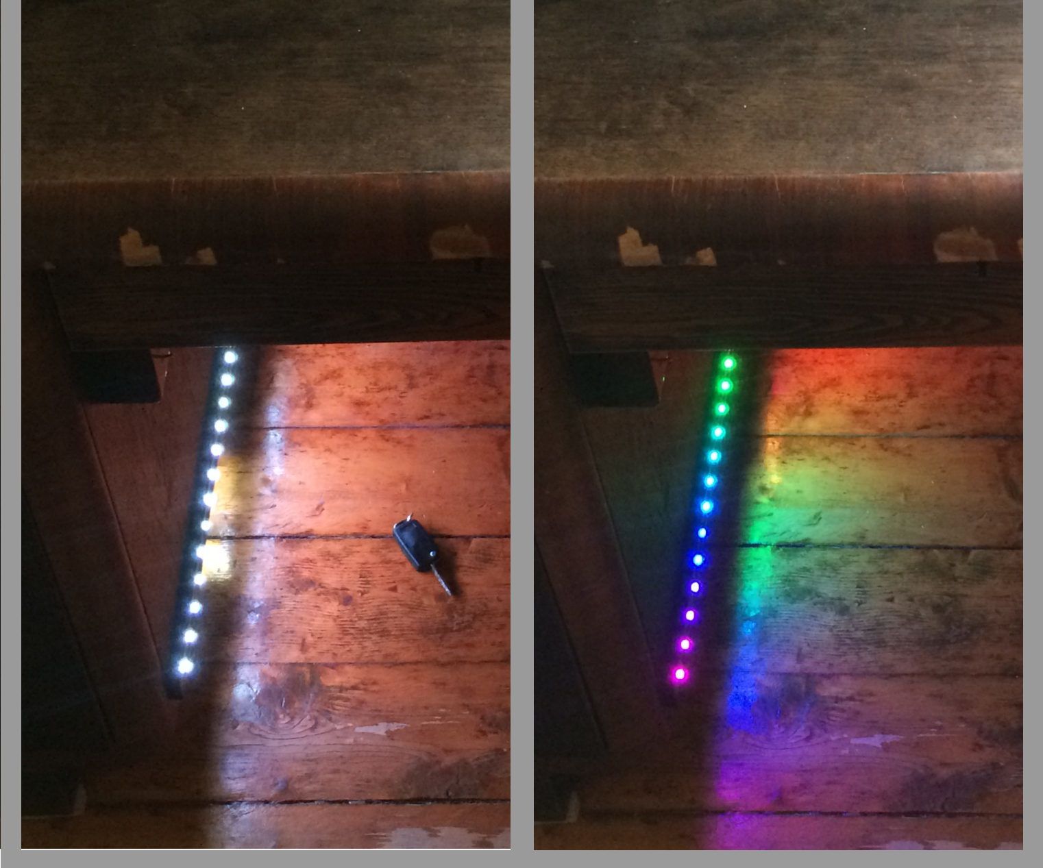 Lighting Under Desk