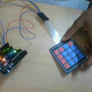 Connecting a 4 X 4 Membrane Keypad to an Arduino : 6 Steps - Instructables