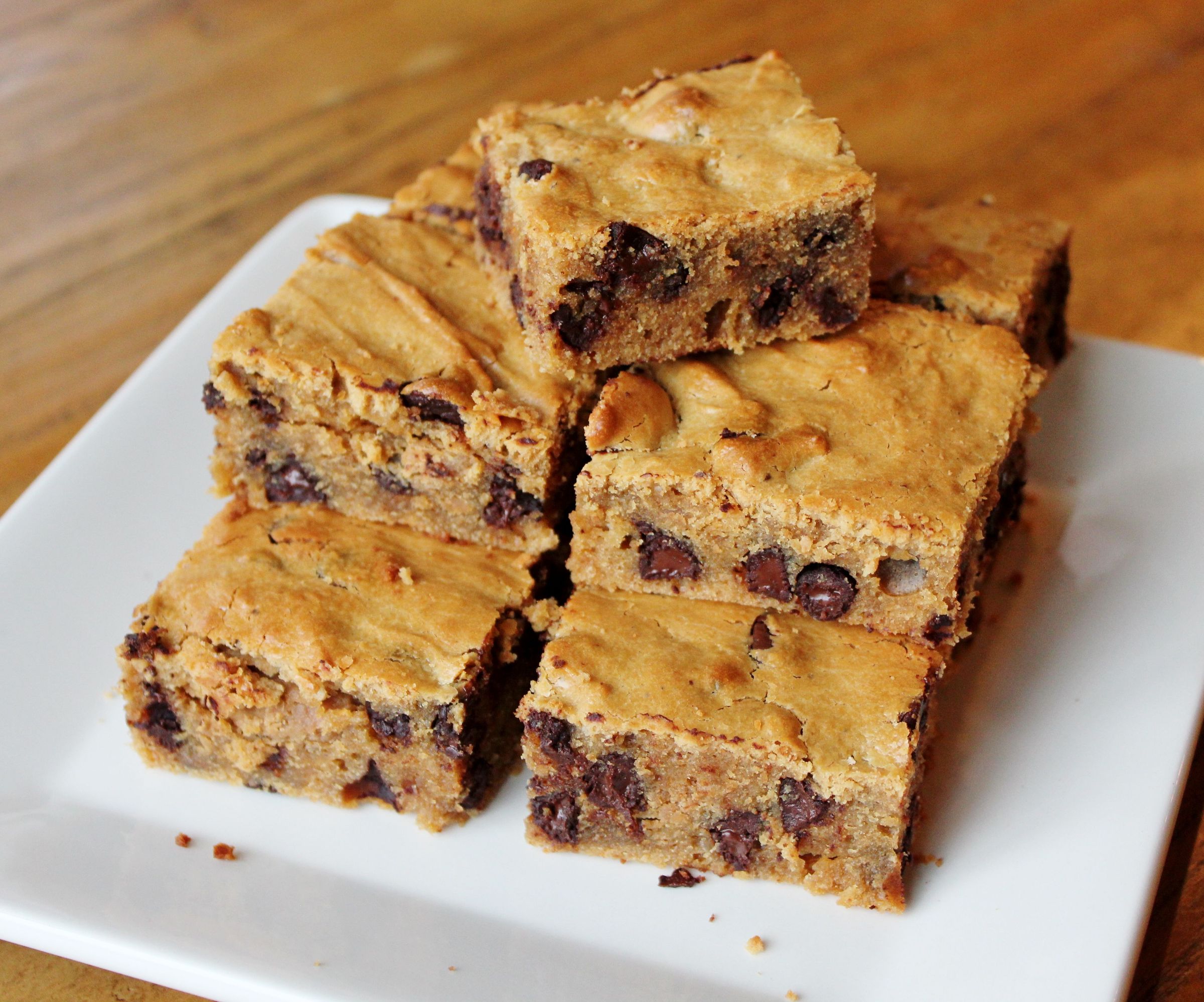 Lazy Flourless Cookie Bars