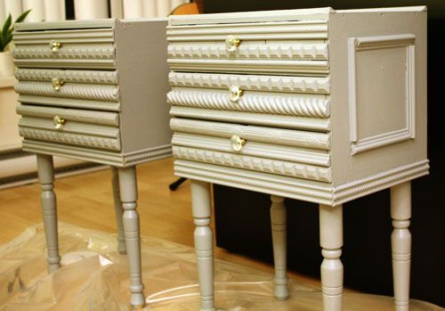 DIY Anthropologie-inspired Bedside Tables