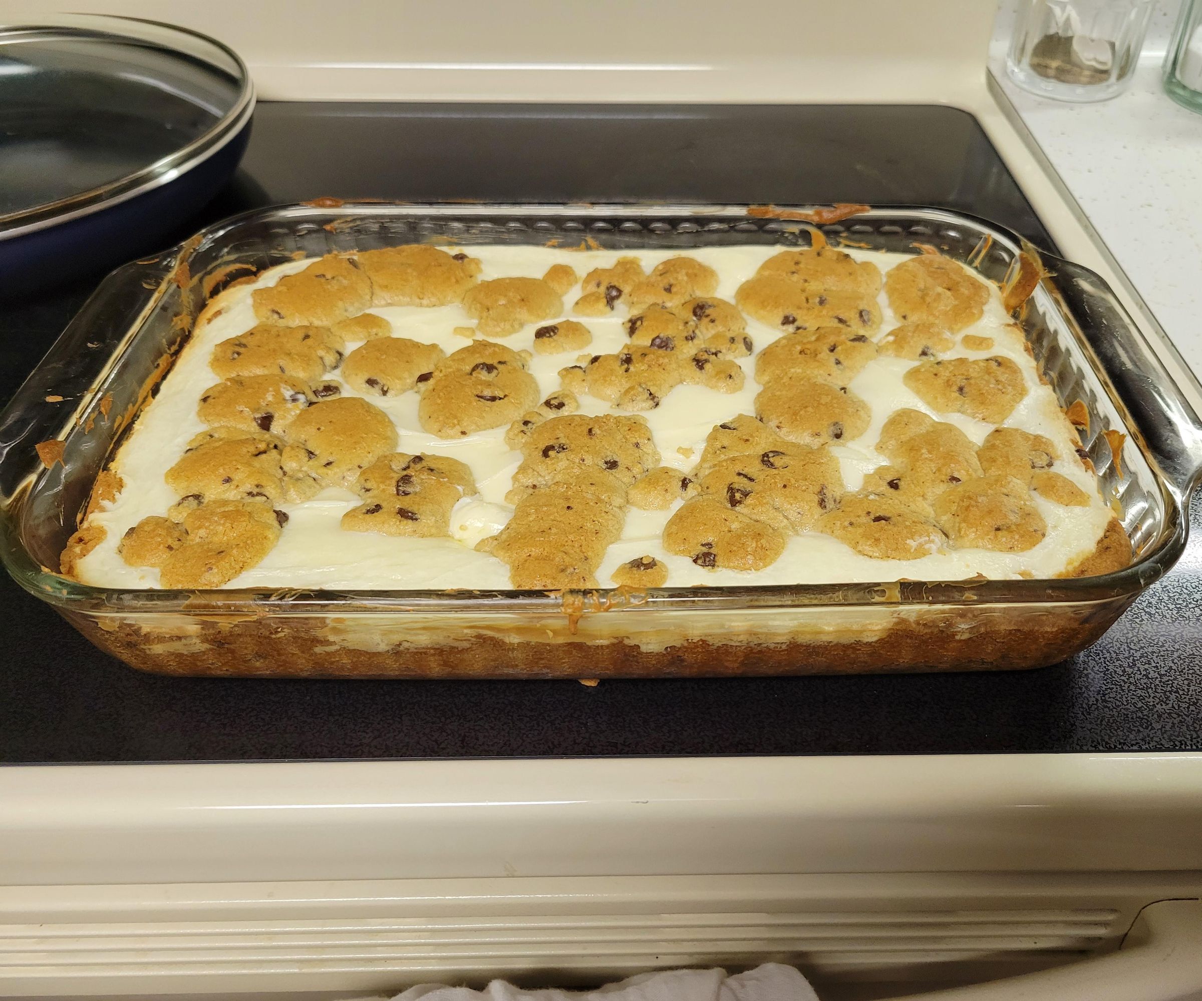 Chocolate Chip Cream Cheese Bars 