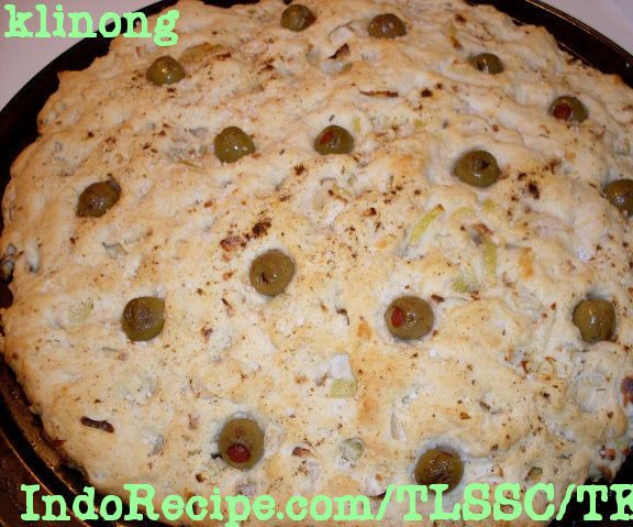 Focaccia With Manzanilla Olives