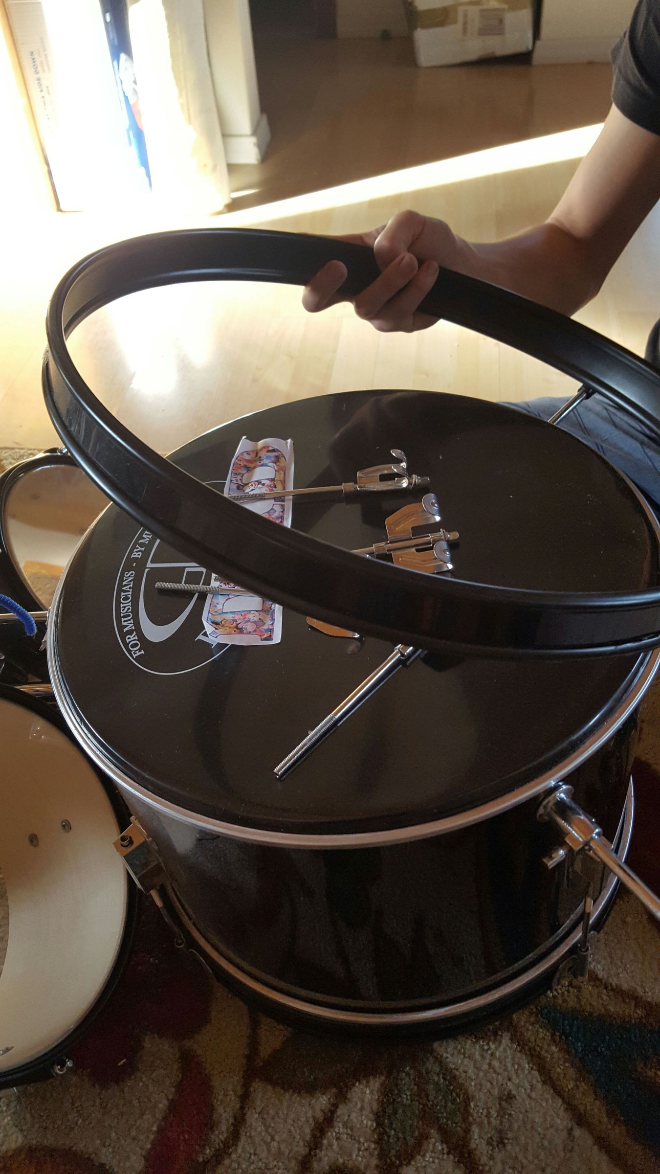 How Muffle a Children's Bass Drum Instructables