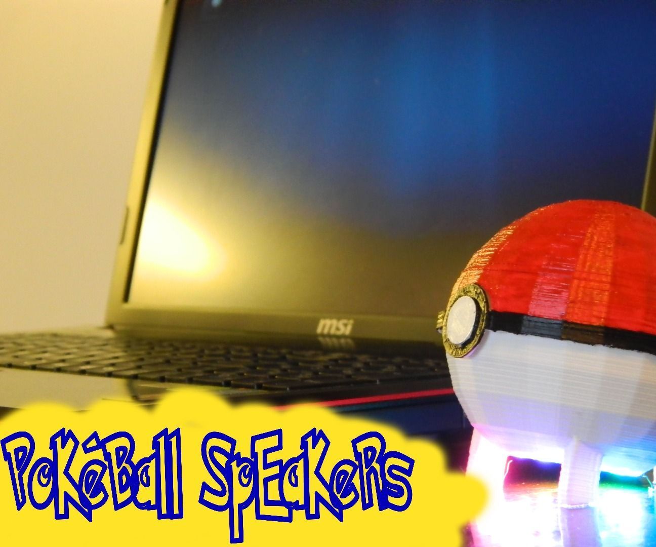 Pokeball Speakers