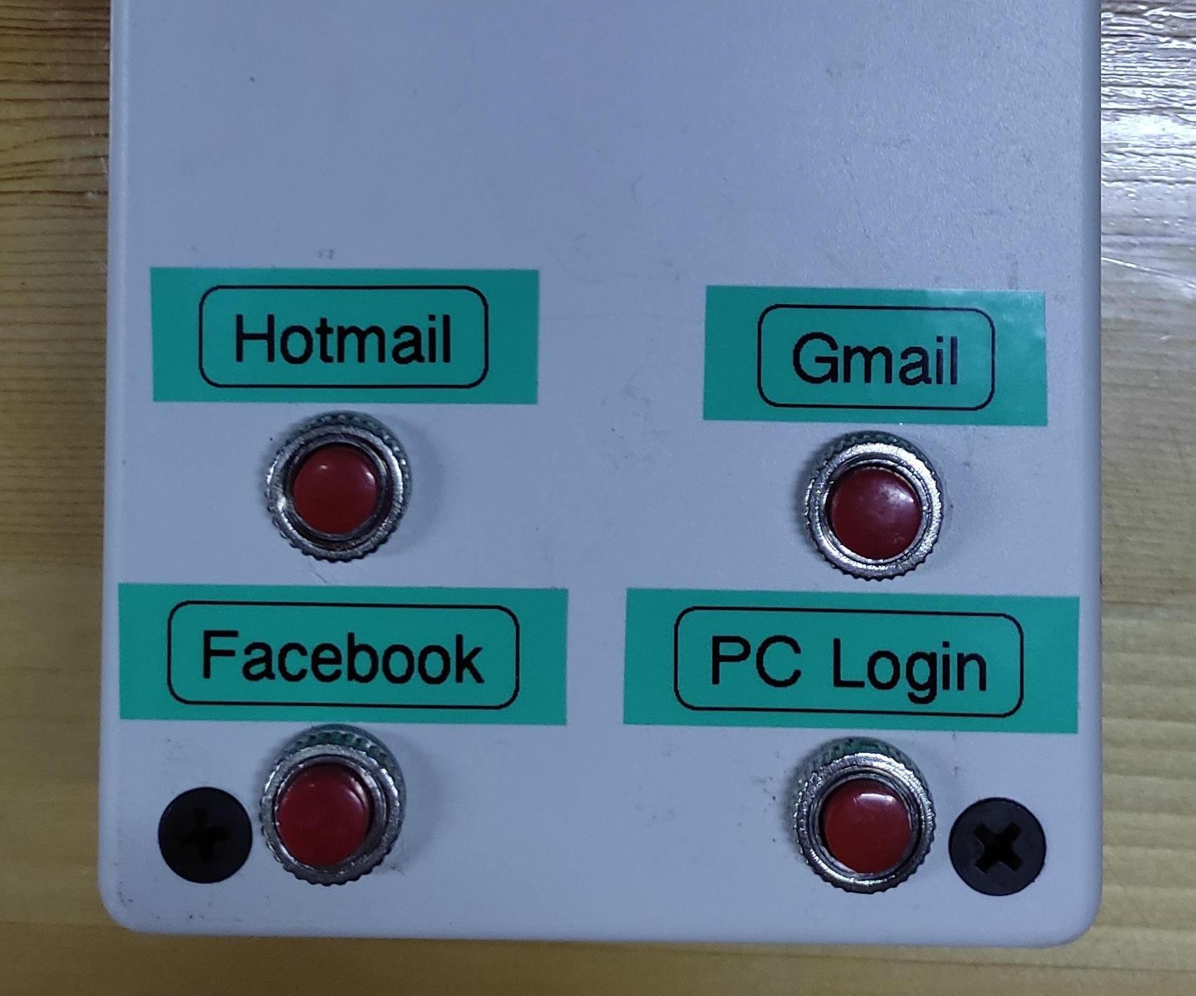 [Password Box] Arduino One Touch Password Input (USB Keyboard Hack)