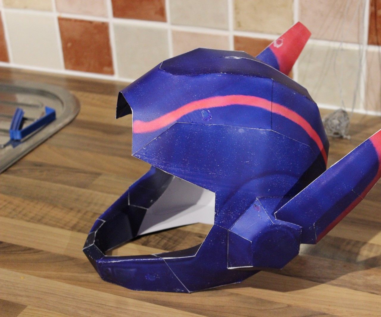 Hiro Hamada Papercraft Helmet