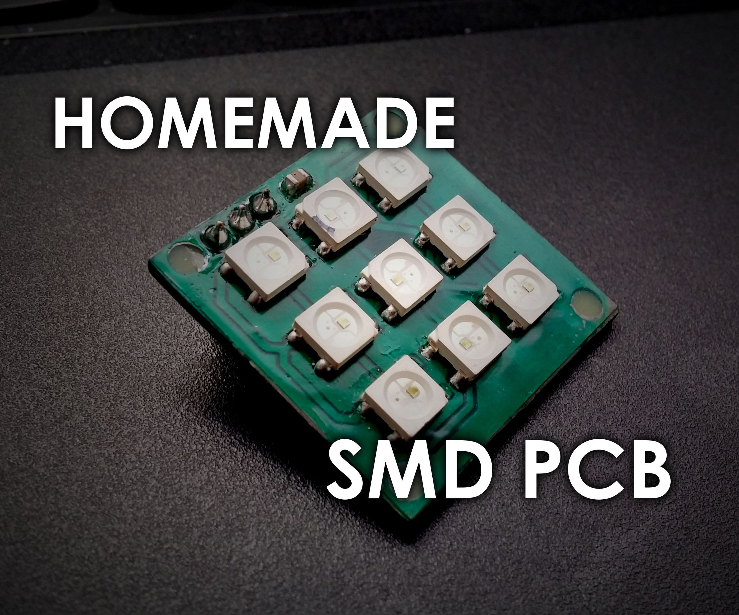 Making SMD PCBs at Home (Photoresist Method)