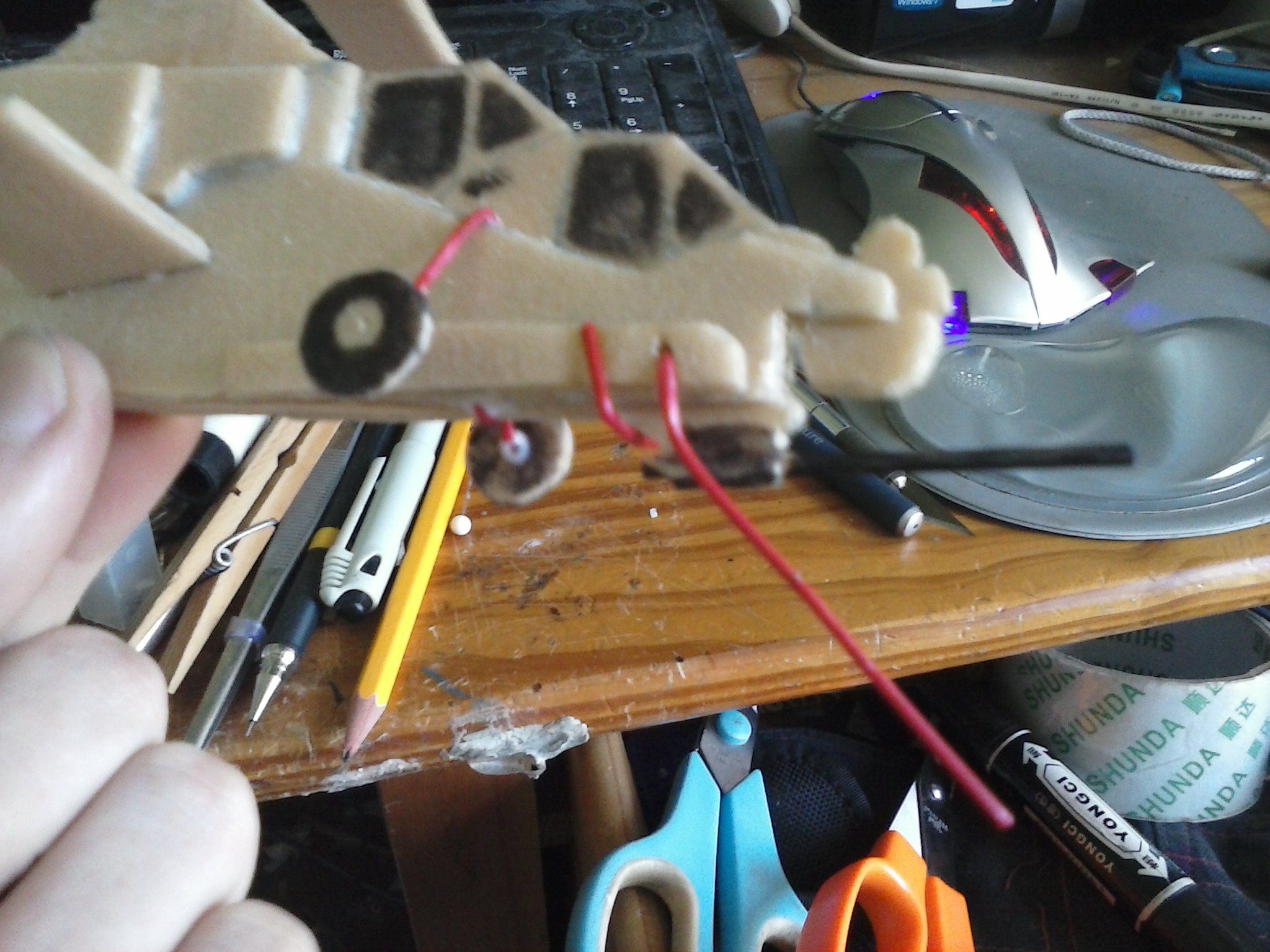 Attack Helicopter Kite Rooivalk 9 Steps Instructables