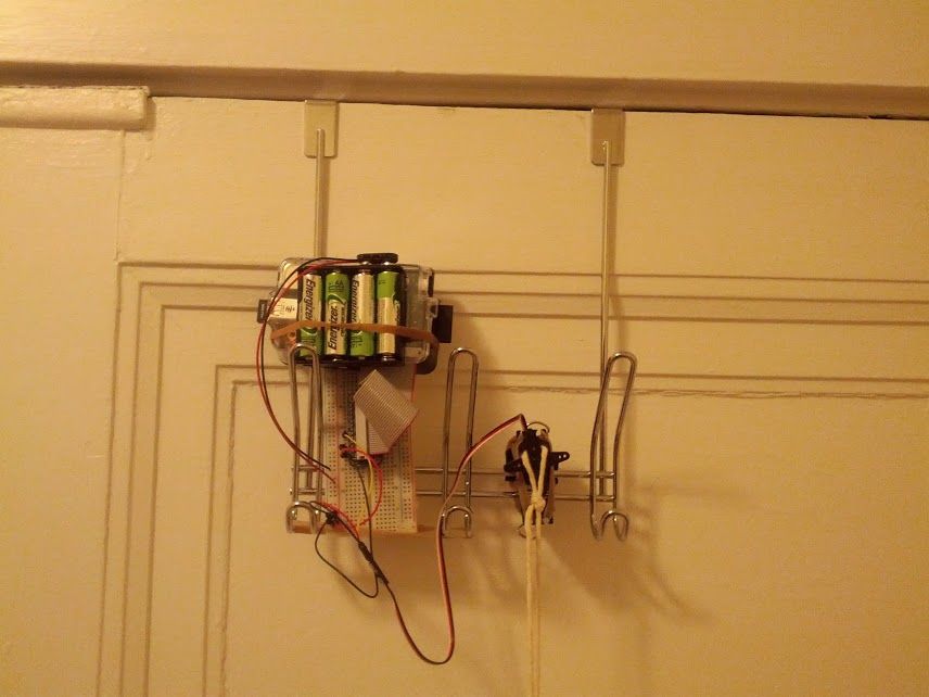 Front door bolt unlocker