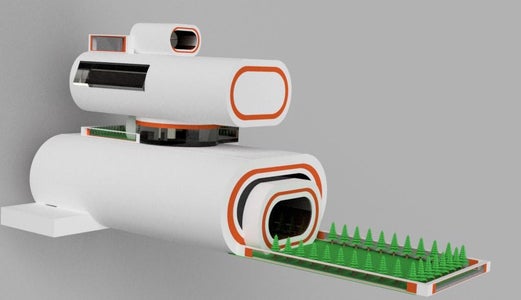 Futuristic & Resilient Rainforest Habitat and Home: Innovating Sustainable Living in Challenging Environments