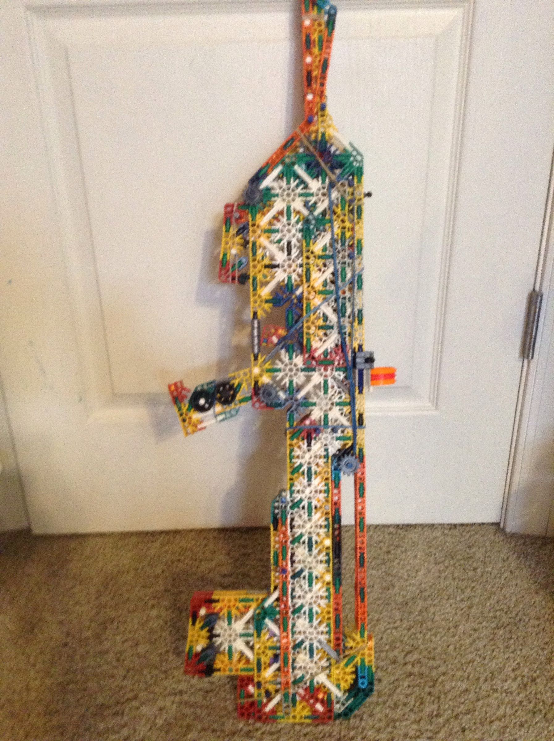 The Cold Steel a Knex Assault Rifle
