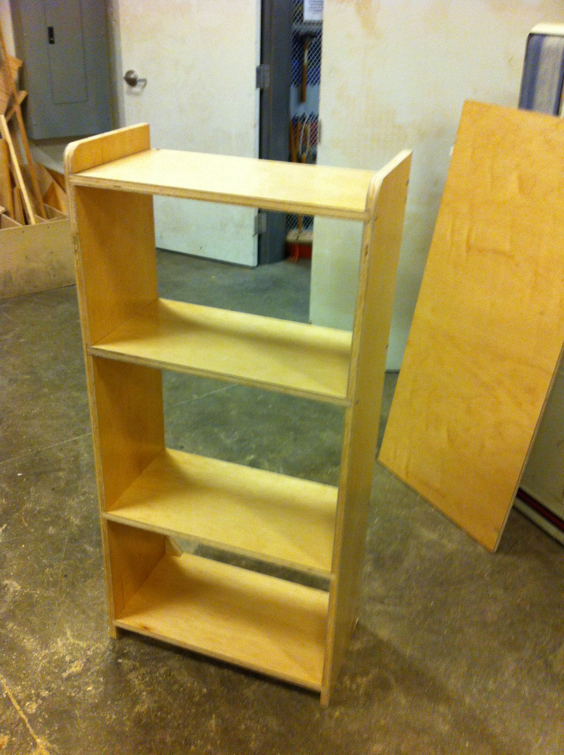 Super Simple Plywood Shelf