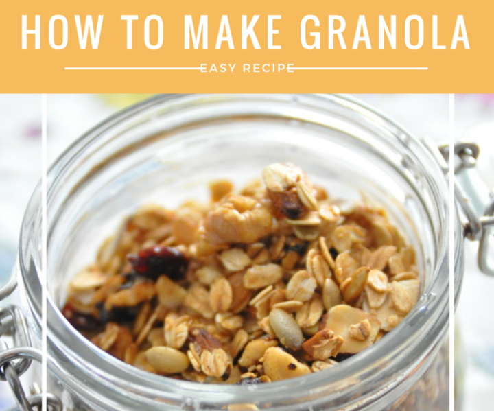How to Make Homemade Granola | Easy Healthy Snack