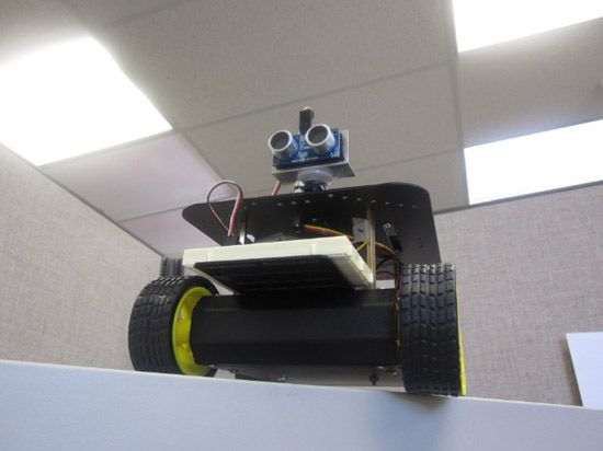 Arduino 4wd Robot With Ping Sensor "J-Bot"