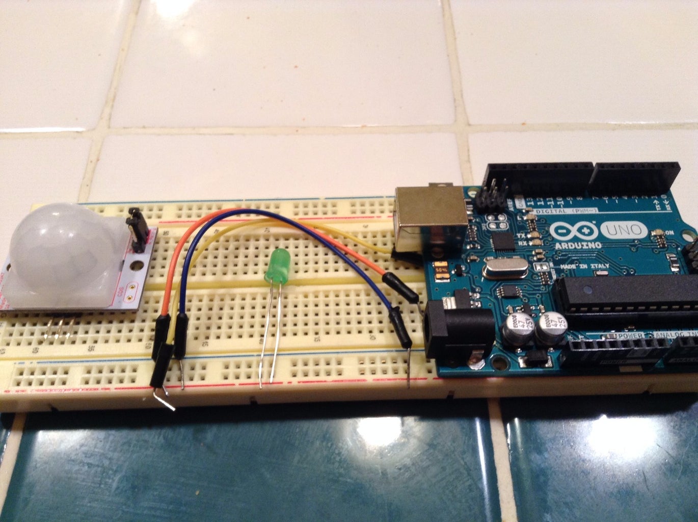 How to Make a Arduino Pir Sensor Alarm : 6 Steps - Instructables