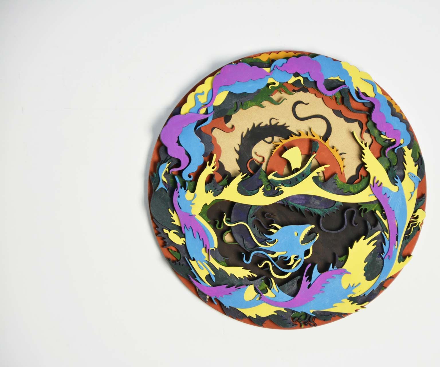 How to Make a Multi-layered Plywood Dragon Craft