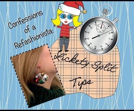 Instant DIY Christmas Earrings Tutorial 