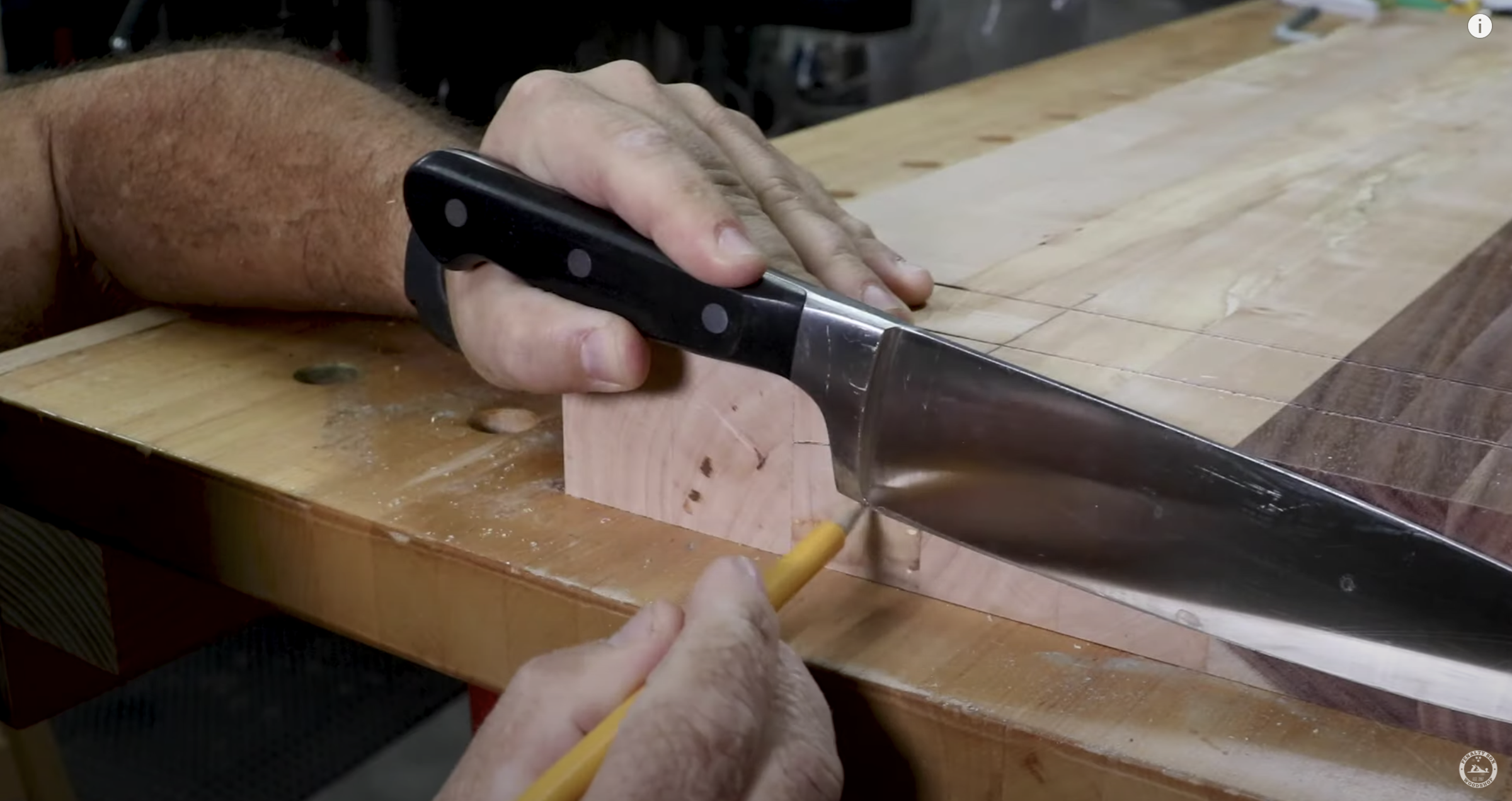 The Ultimate Cutting Board With Knife Storage - DIY : 10 Steps (with ...