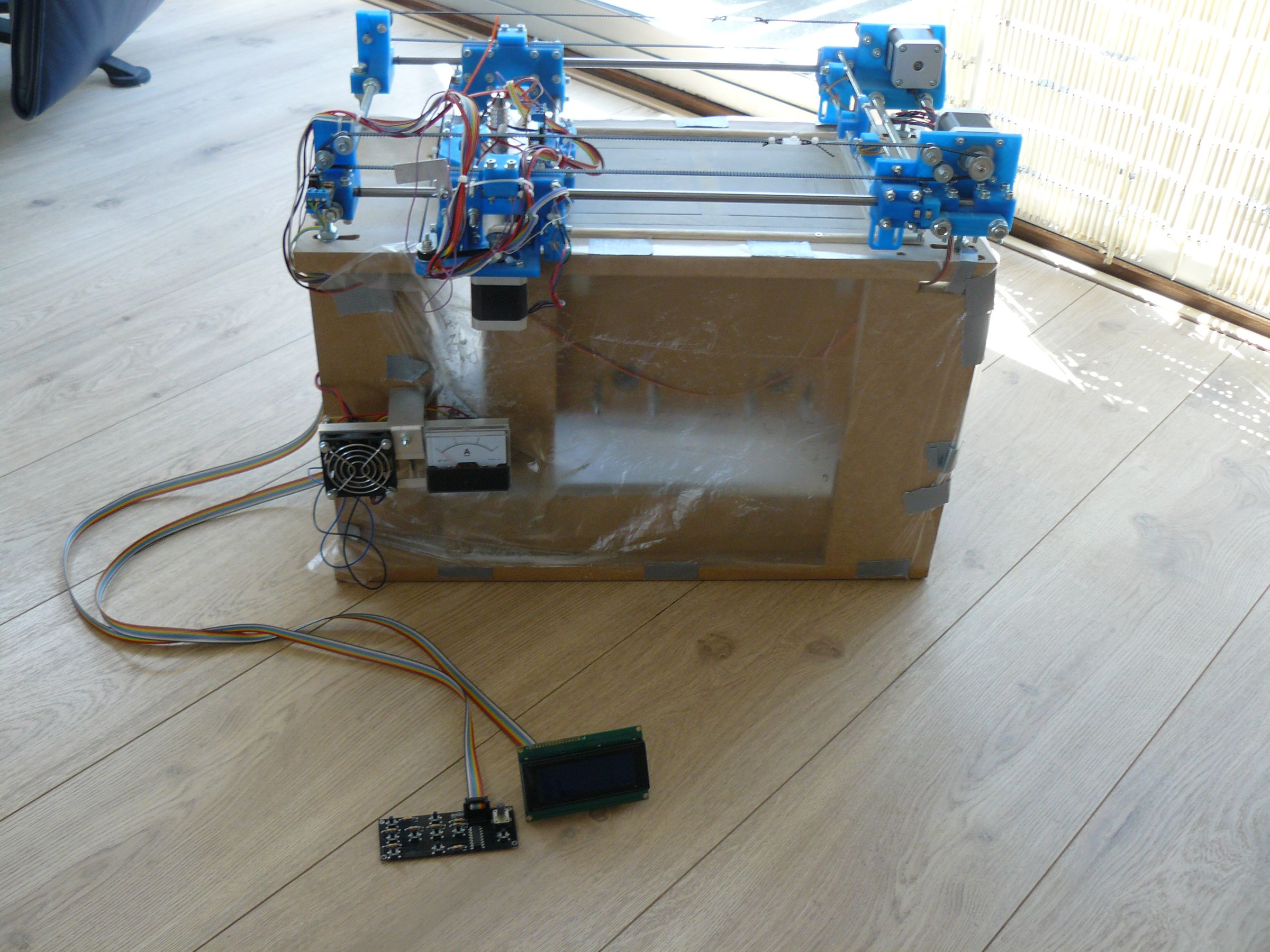 Focus, an Experimental Powder Printing Platform