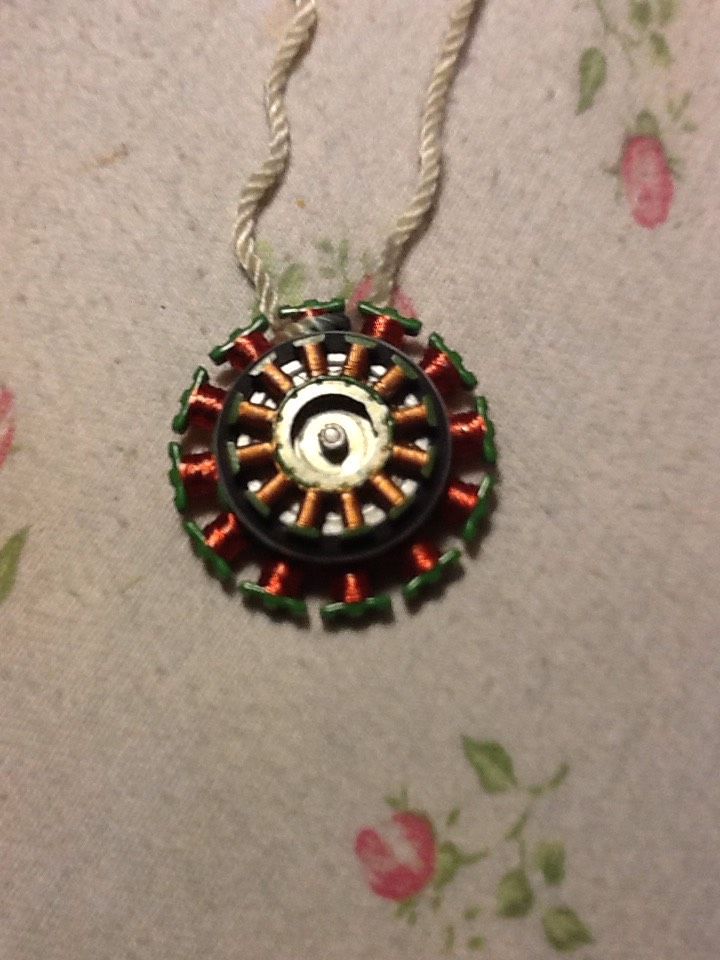 E Scrap Necklace