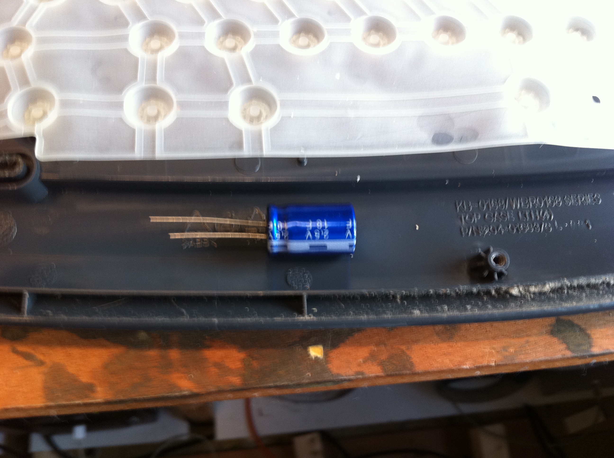 Super Capacitor Keyboard Mod 9 Steps Instructables