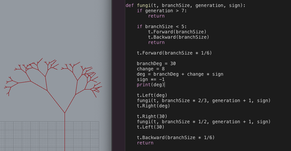 Create Veins and Branching With Extruder-Turtle