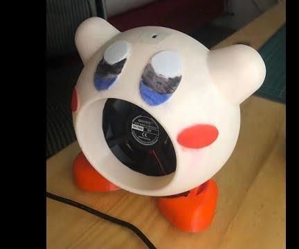 Kirby USB Desk Fan