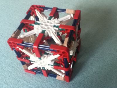 Knex Endless Folding Cube Instructions 3 Steps Instructables