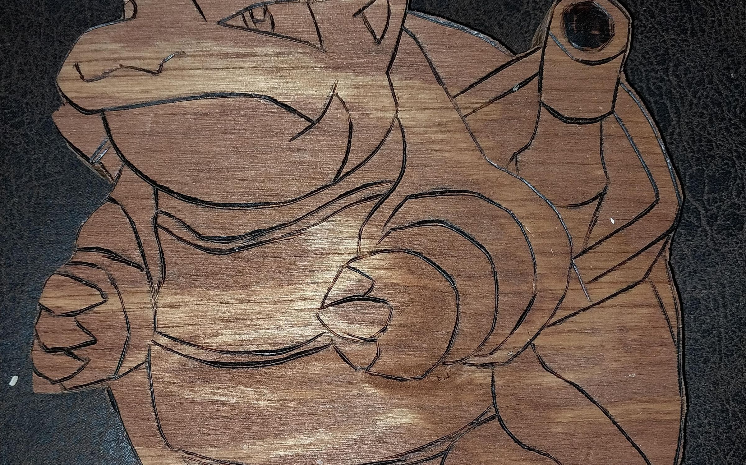 Wooden Pocket Monsters ; ) Decorations