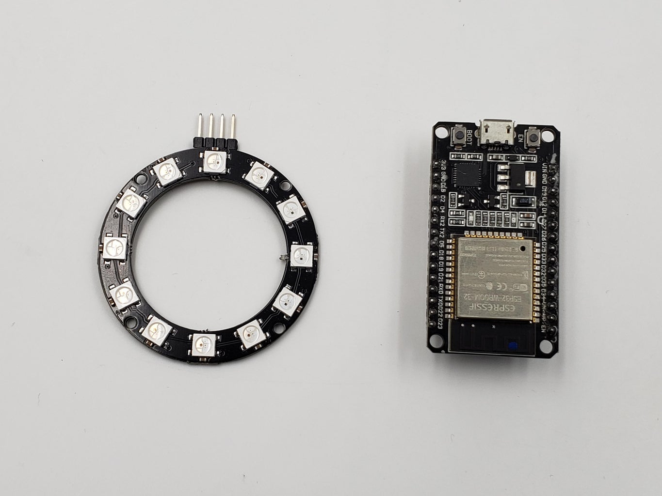 ESP32 Wifi Clock With WS2812 : 8 Steps (with Pictures) - Instructables