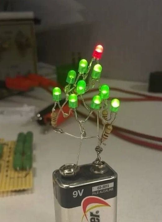 Dorm Room Christmas Tree