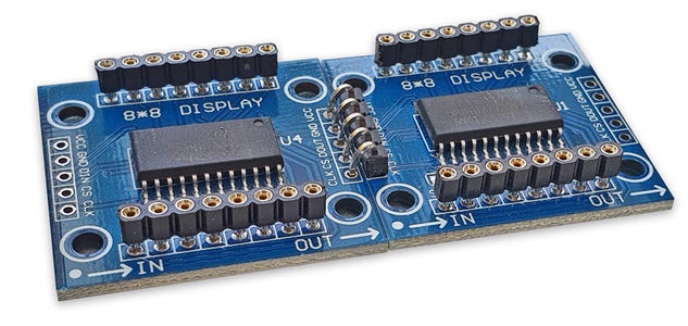 ESP32 LED Matrix WIFI Ticker Display : 24 Steps - Instructables