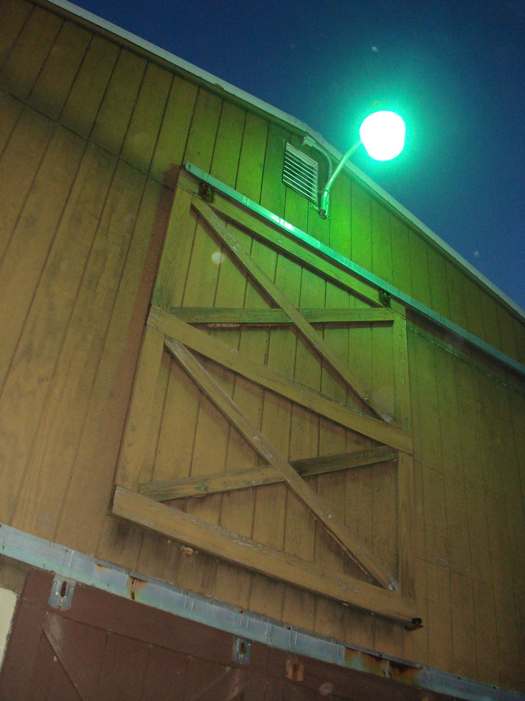 Barn Light in the Night