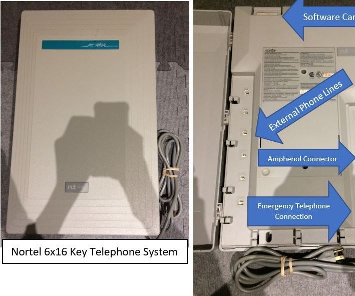 Nortel 6x16 KSU Digital Telephone System
