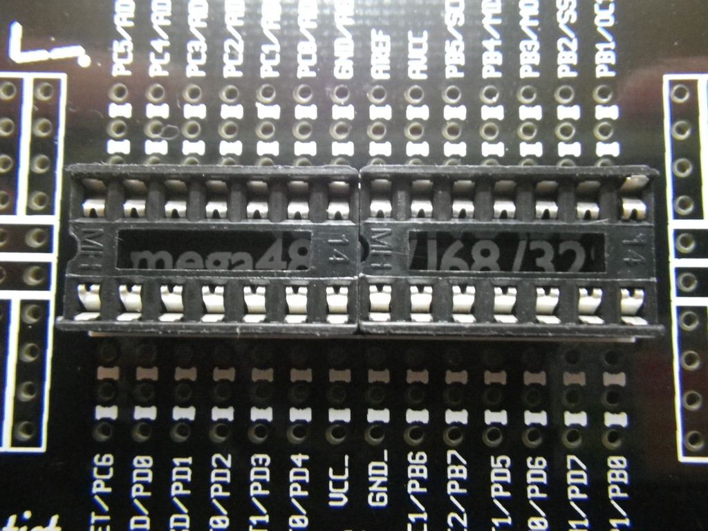 Arduino From Evil Mad Scientist ATmegaxx8 Target Board : 7 Steps