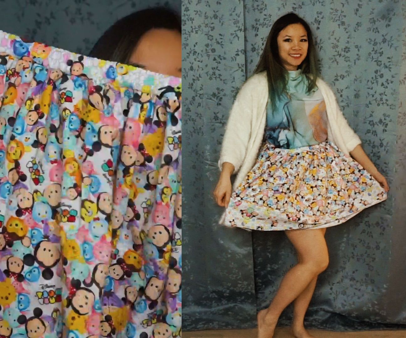 How to Make DIY Gathered Skirt With Elastic