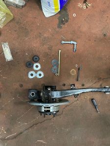 Trailing Arm on 1977 Corvette