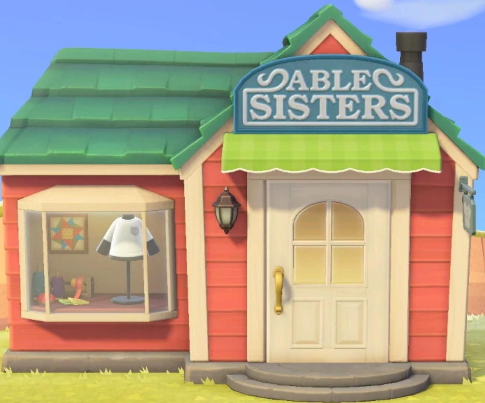 Able Sisters Shop From Animal Crossing New Horizon 