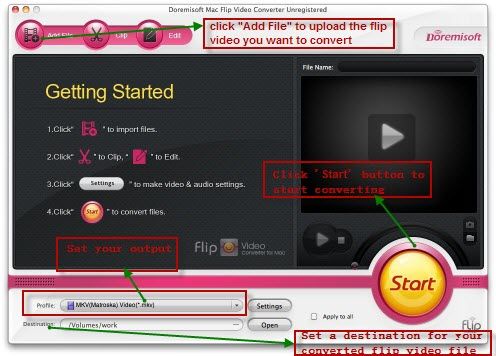 How to Convert Flip Video to Mov on Mac OSX